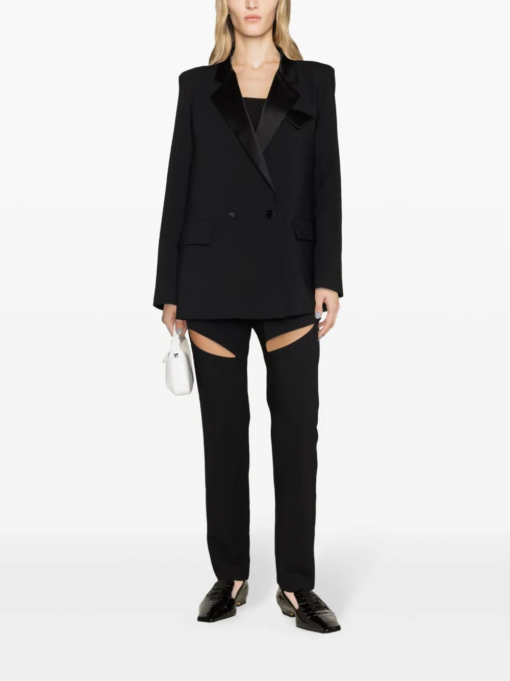 Double-Breasted Wool Blazer