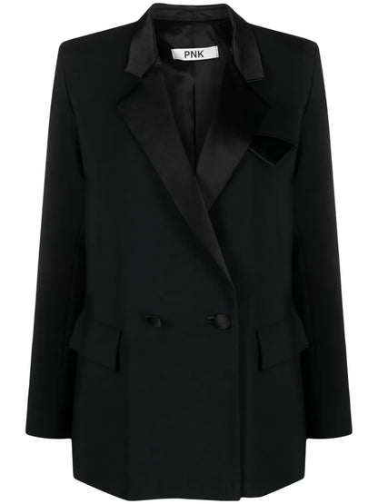 Double-Breasted Wool Blazer