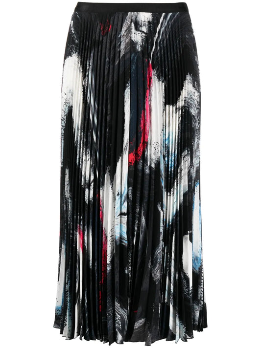 Mykola Pleated Midi Skirt