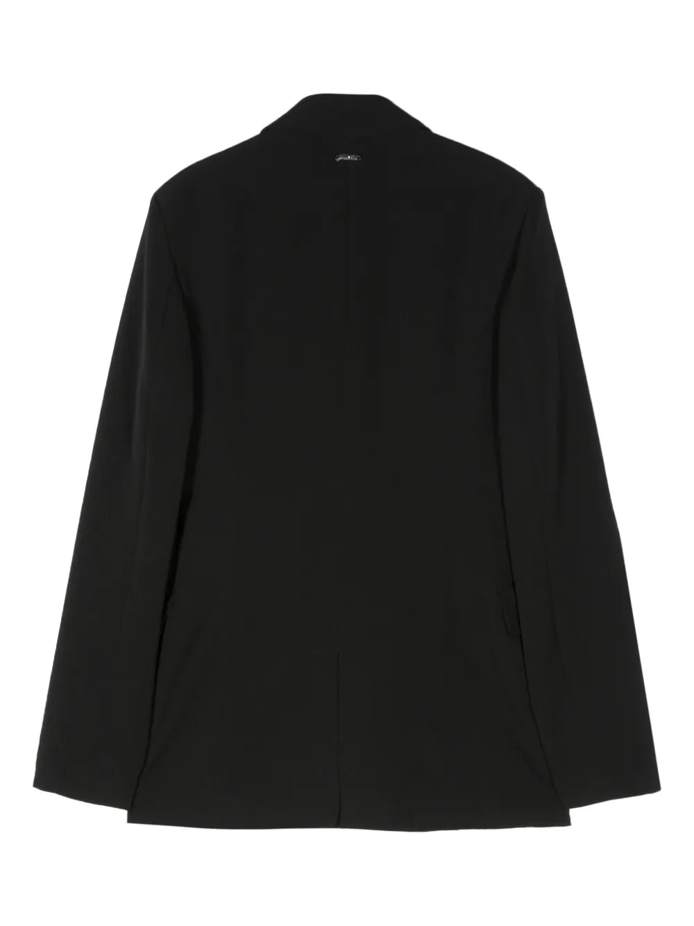 Peak-Lapel Single-Breasted Blazer