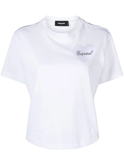 Logo-Appliqué Cotton T-Shirt