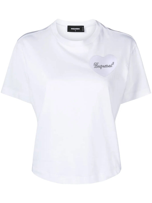 Logo-Appliqué Cotton T-Shirt
