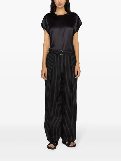 Farida Satin Silk Blouse