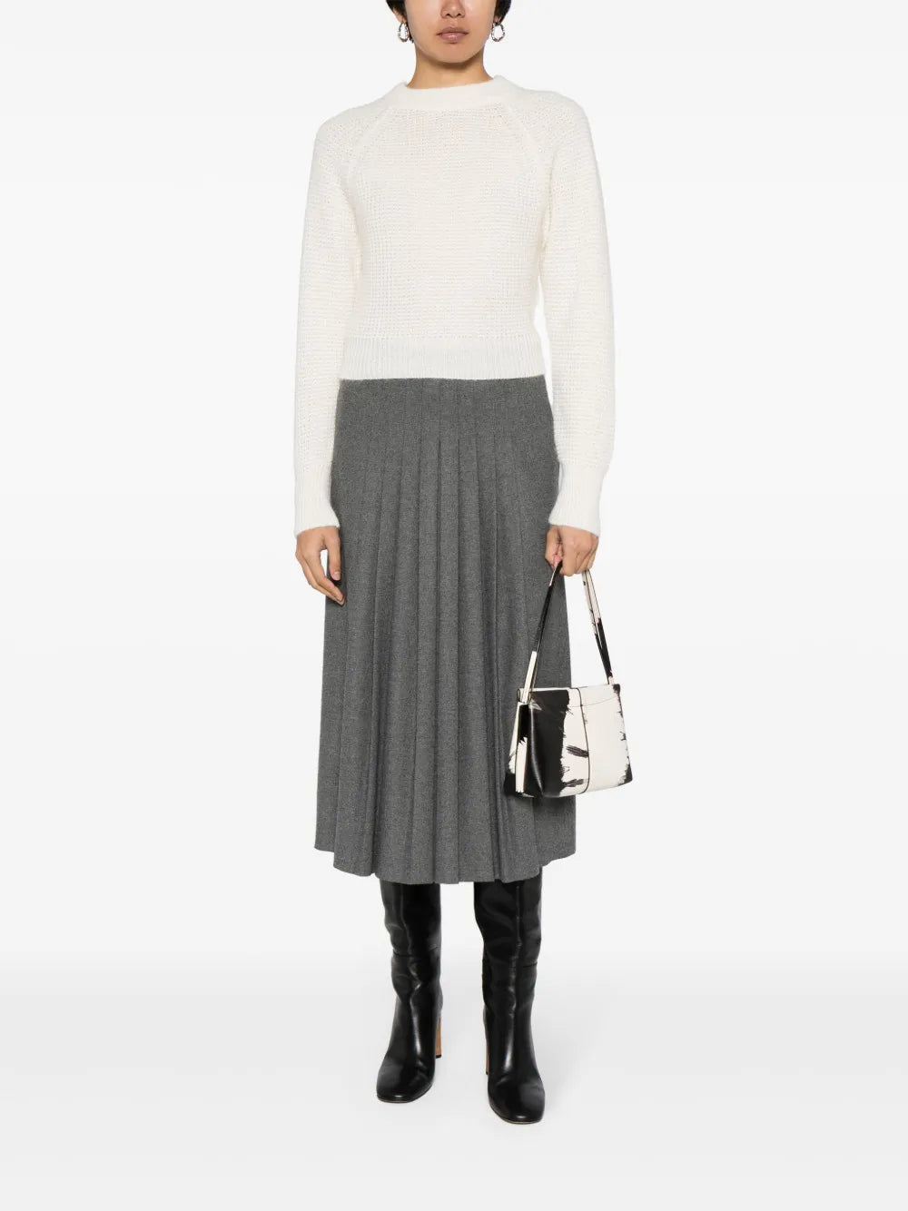 Mohair-Blend Crewneck Jumper
