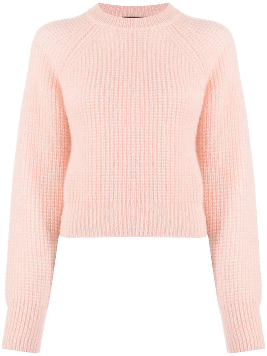 Mohair-Blend Crewneck Jumper