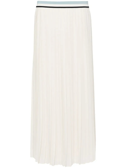 Pleated Midi Skirt