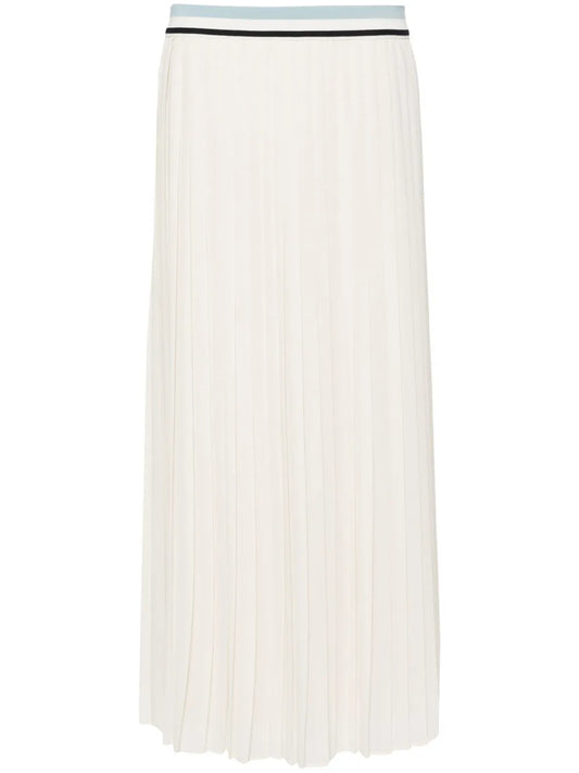 Pleated Midi Skirt