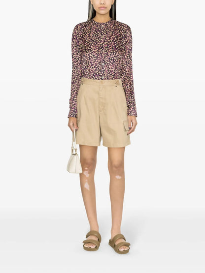 Lisette Cotton Cargo Shorts