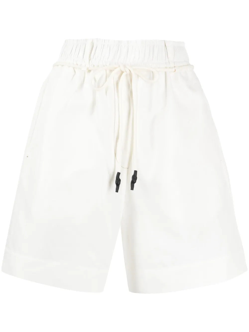 Drawstring High-Waisted Shorts