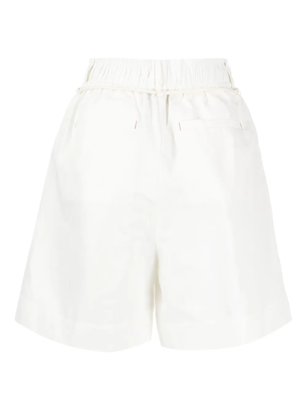 Drawstring High-Waisted Shorts