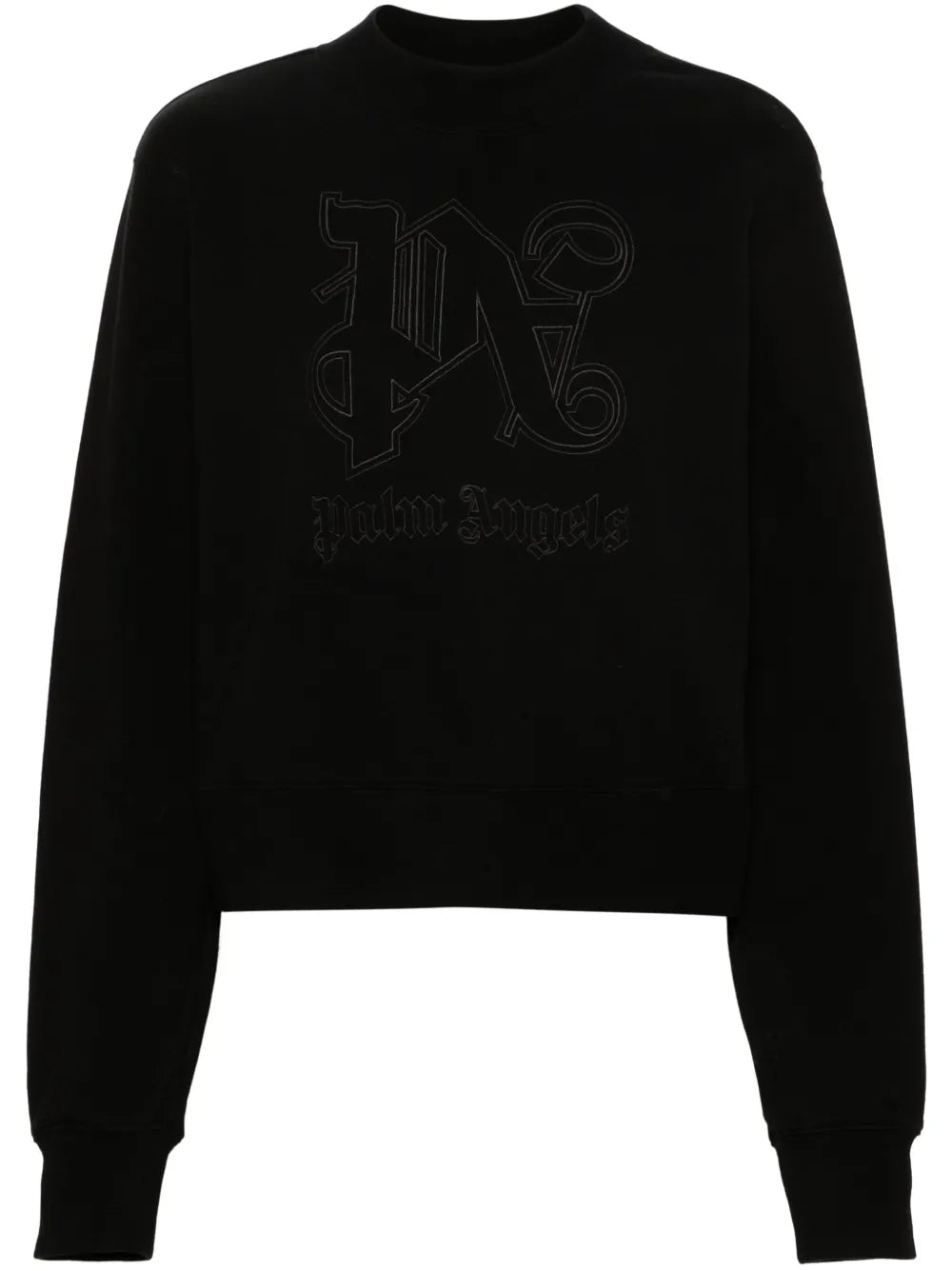 Monogram Statement Cotton Sweatshirt