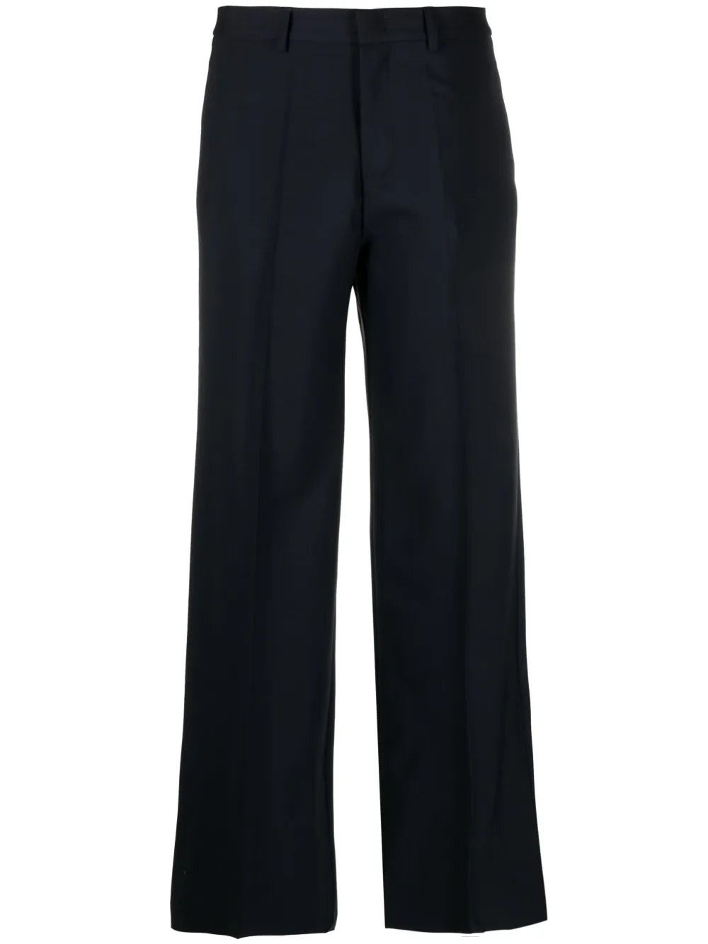 High-Waist Wide-Leg Trousers