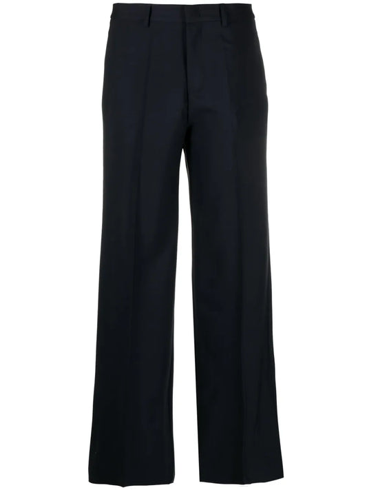 High-Waist Wide-Leg Trousers