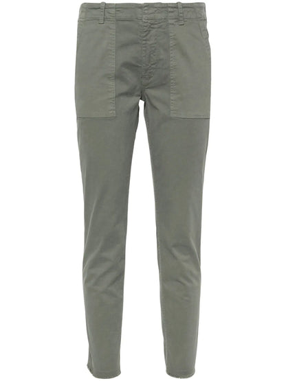 Cropped Chino Trousers