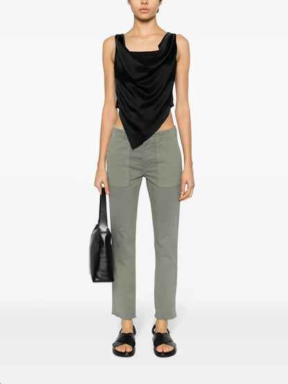 Cropped Chino Trousers