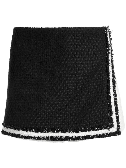 Darma Two-Tone Tweed Skorts