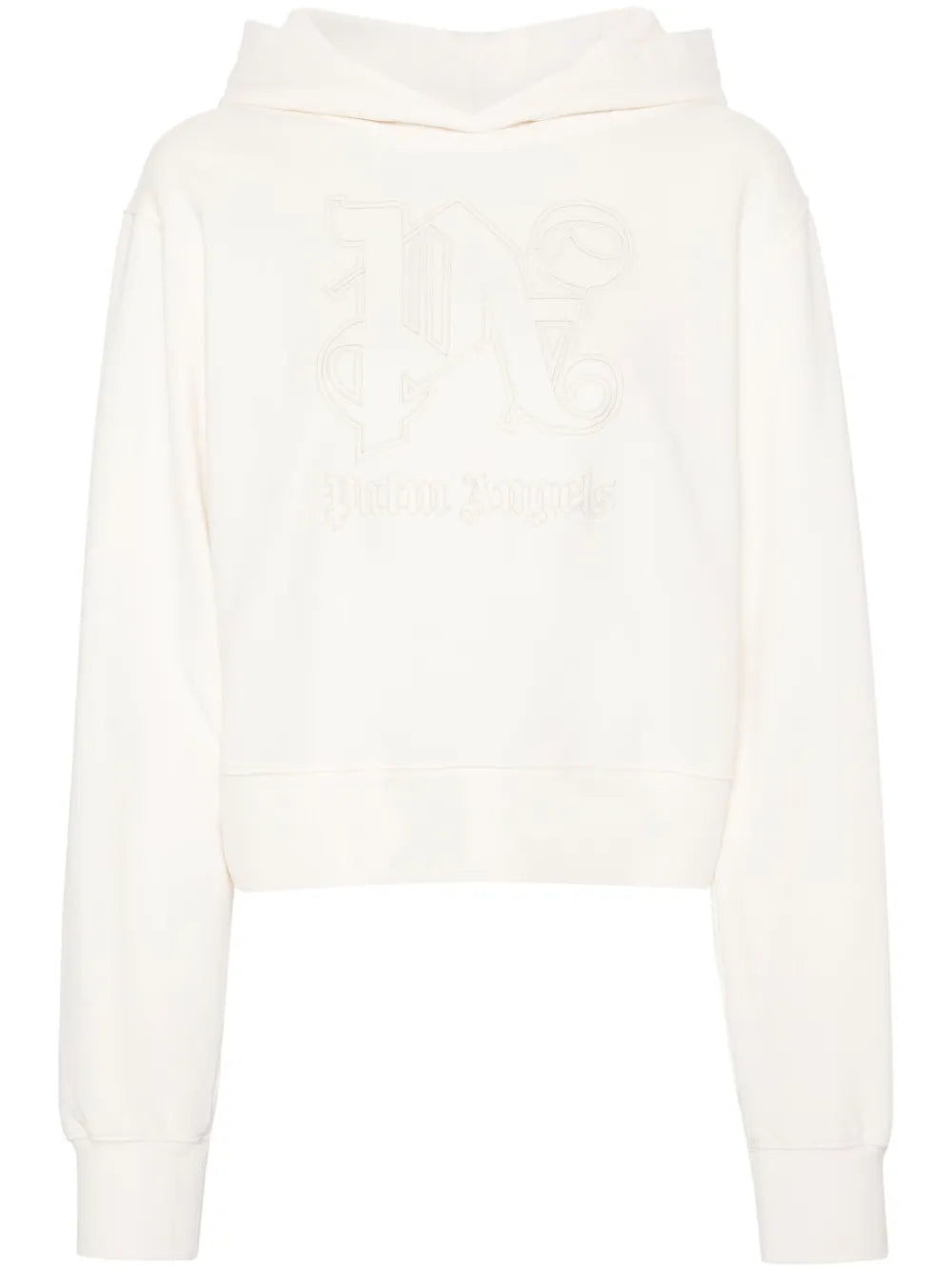 Monogram Statement Cotton Hoodie