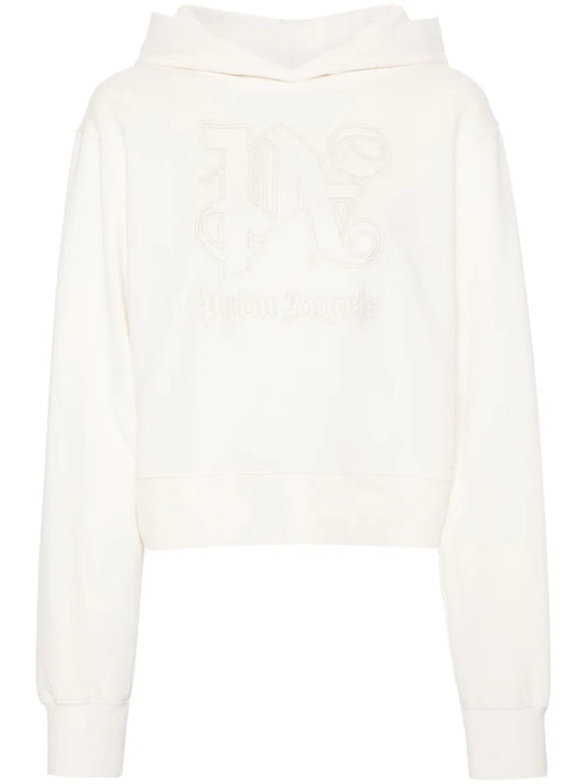 Monogram Statement Cotton Hoodie