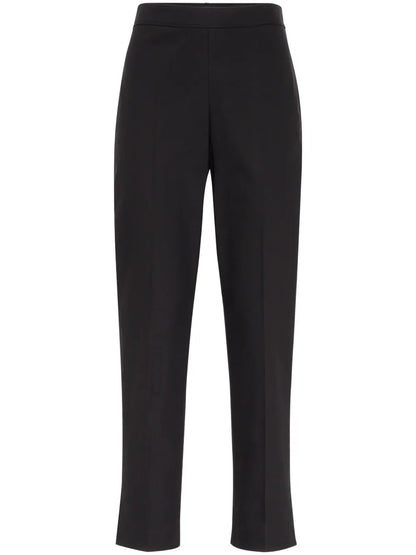 High-Waisted Cropped Trousers