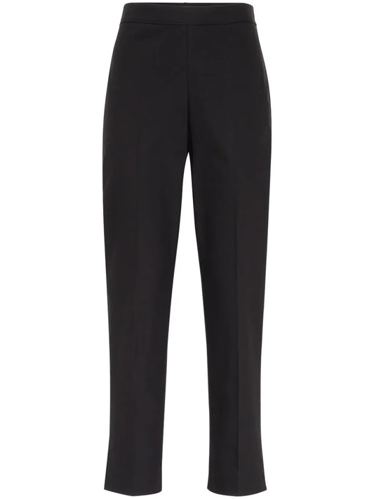 High-Waisted Cropped Trousers