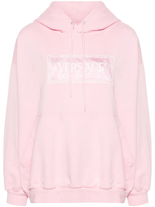 Logo-Embroidered Cotton Hoodie