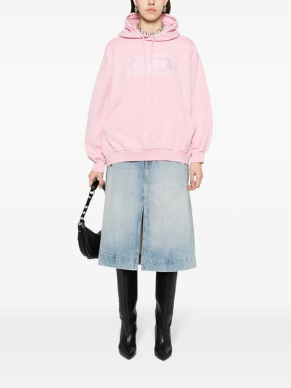 Logo-Embroidered Cotton Hoodie