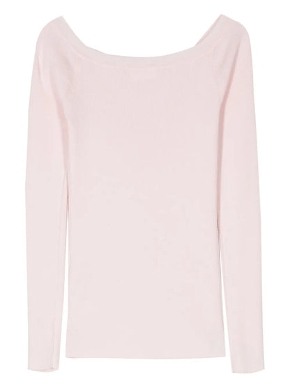 Fine-Ribbed Jumper