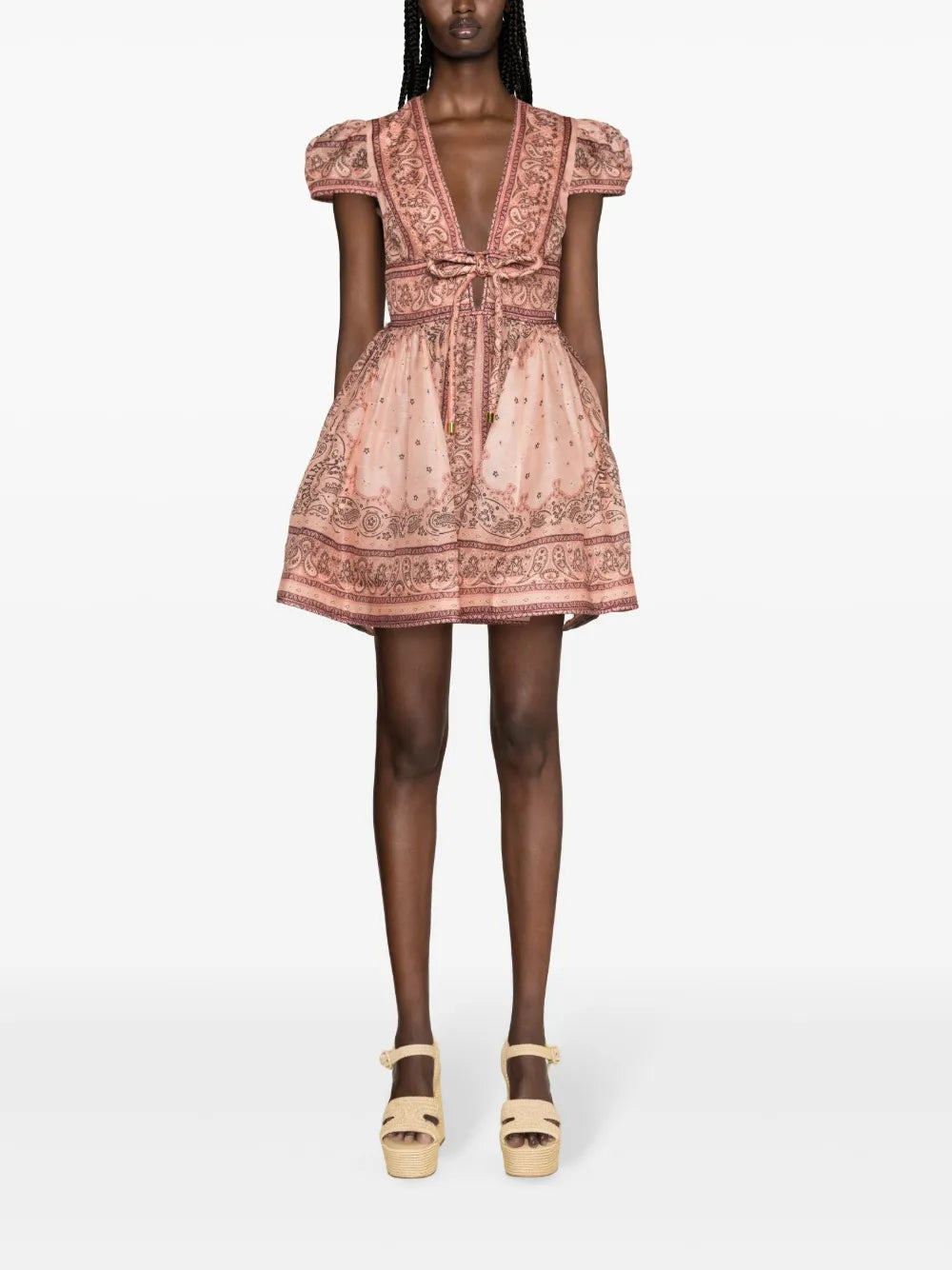 Matchmaker Bandana-Print Minidress