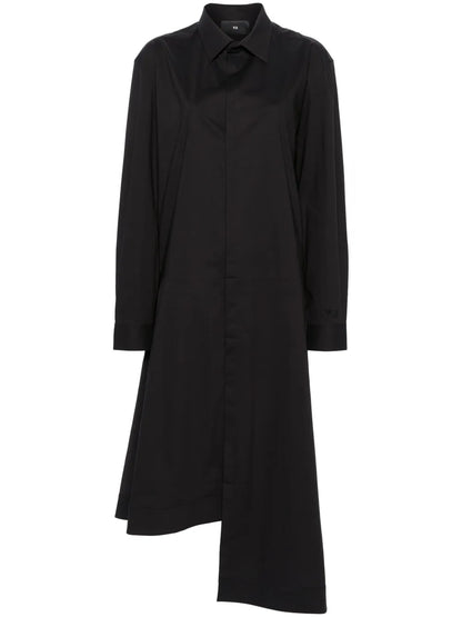 Asymmetric Shirt Dress