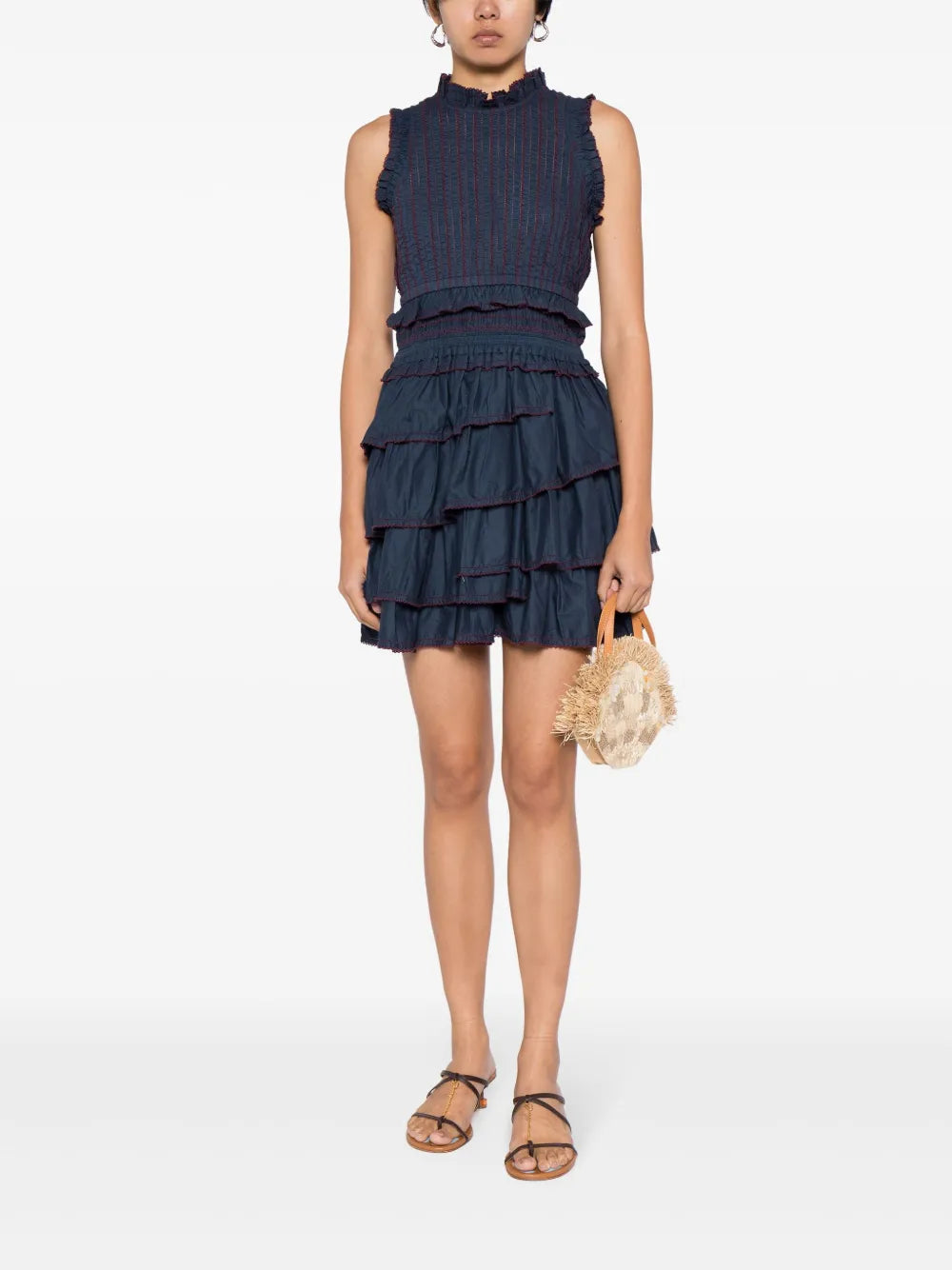 Mable Ruffled Minidress