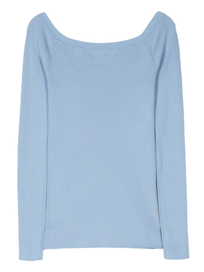 Fine-Ribbed Jumper