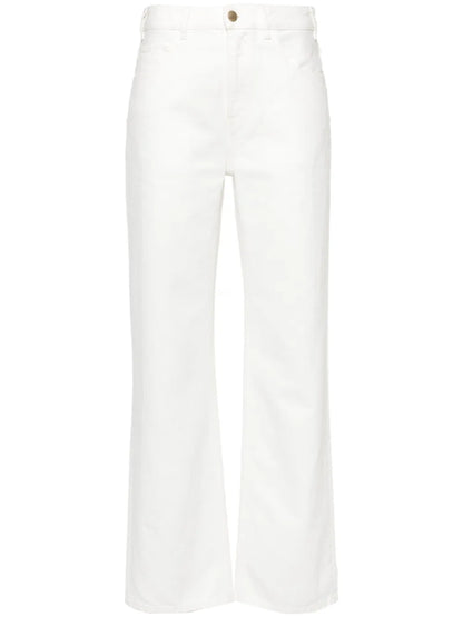 Low-Rise Flared Jeans
