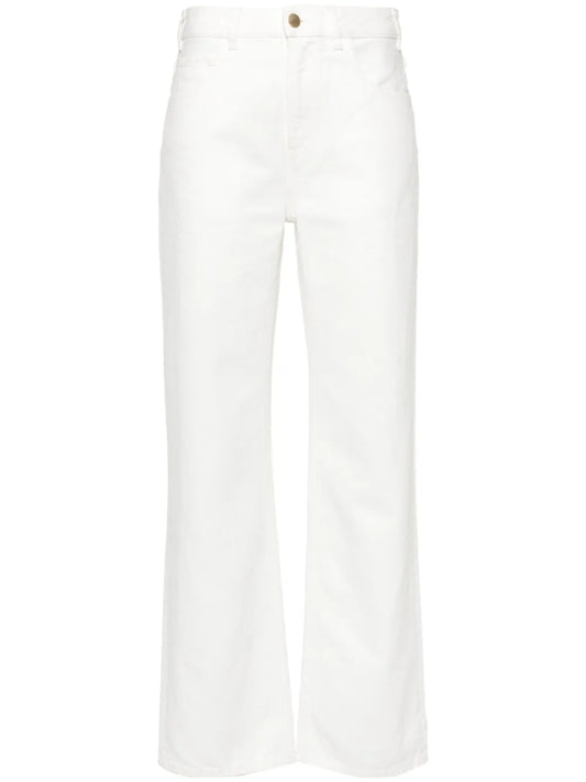 Low-Rise Flared Jeans