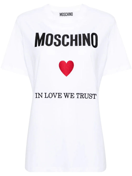 In Love We Trust Cotton T-Shirt
