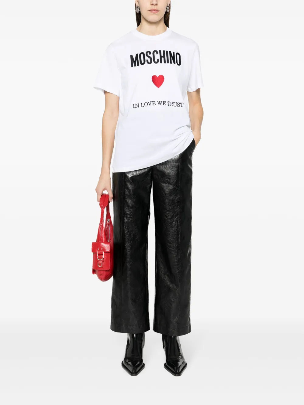 In Love We Trust Cotton T-Shirt