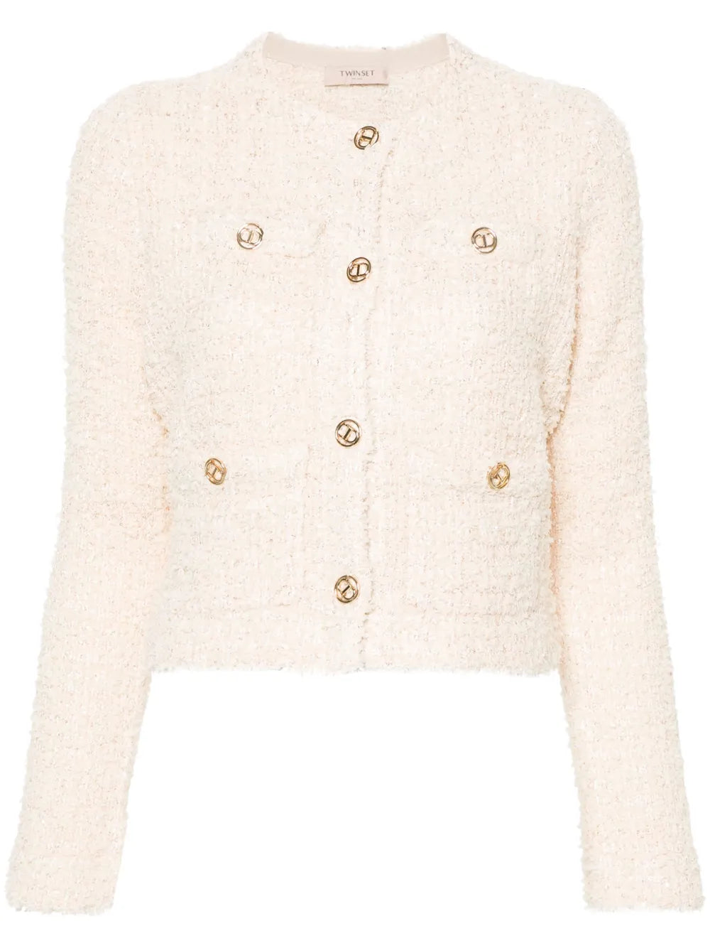 Bouclé Knitted Jacket