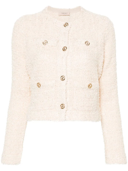 Bouclé Knitted Jacket