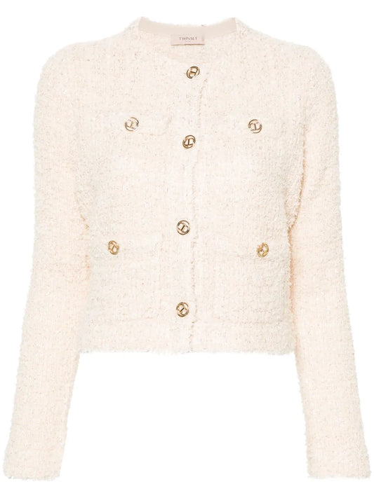 Bouclé Knitted Jacket