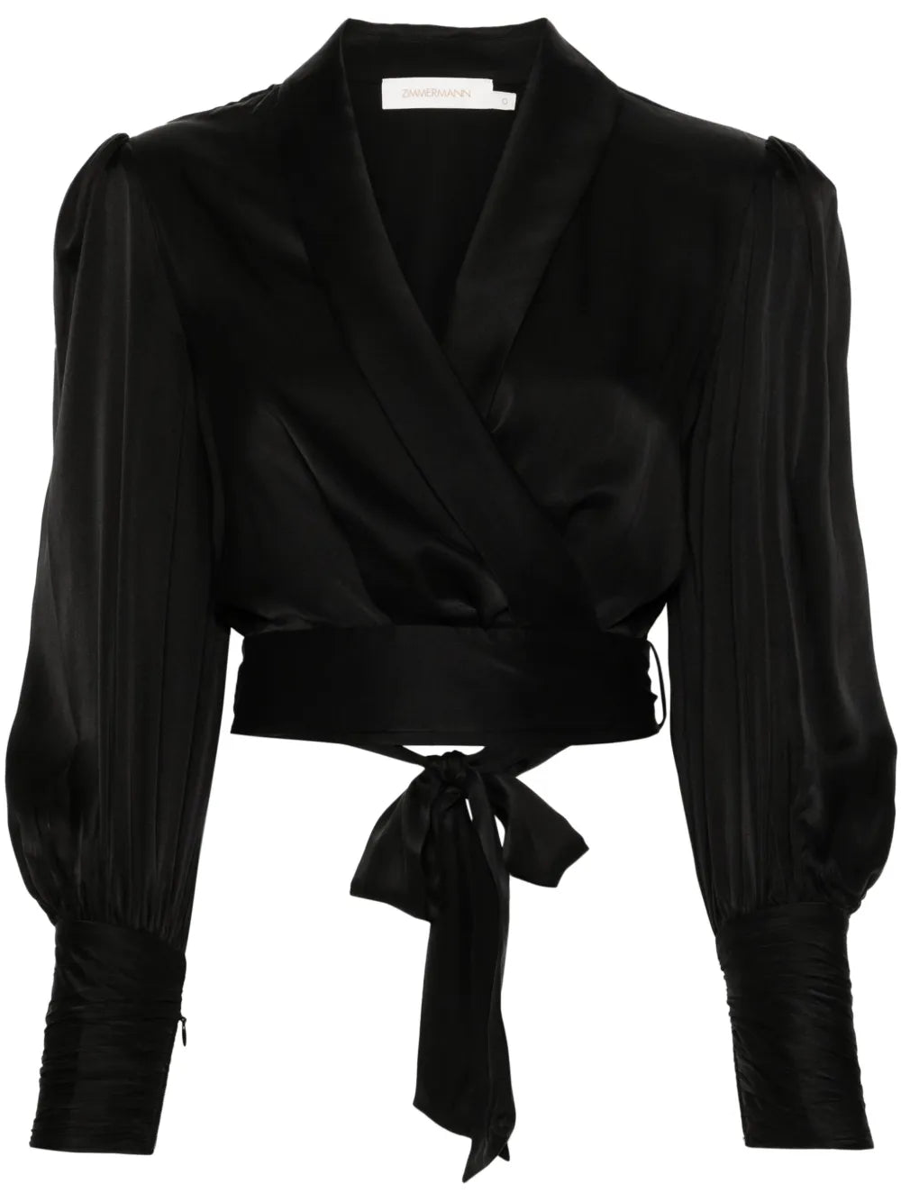Wraparound Silk Top