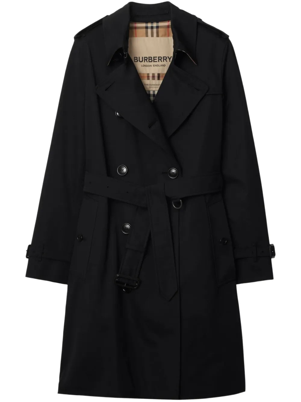 Double-Breasted Cotton Coat