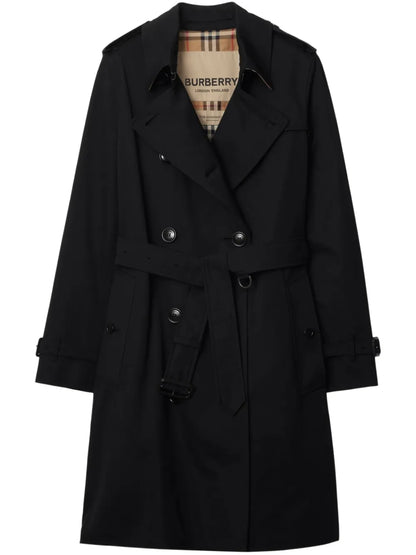 Double-Breasted Cotton Coat