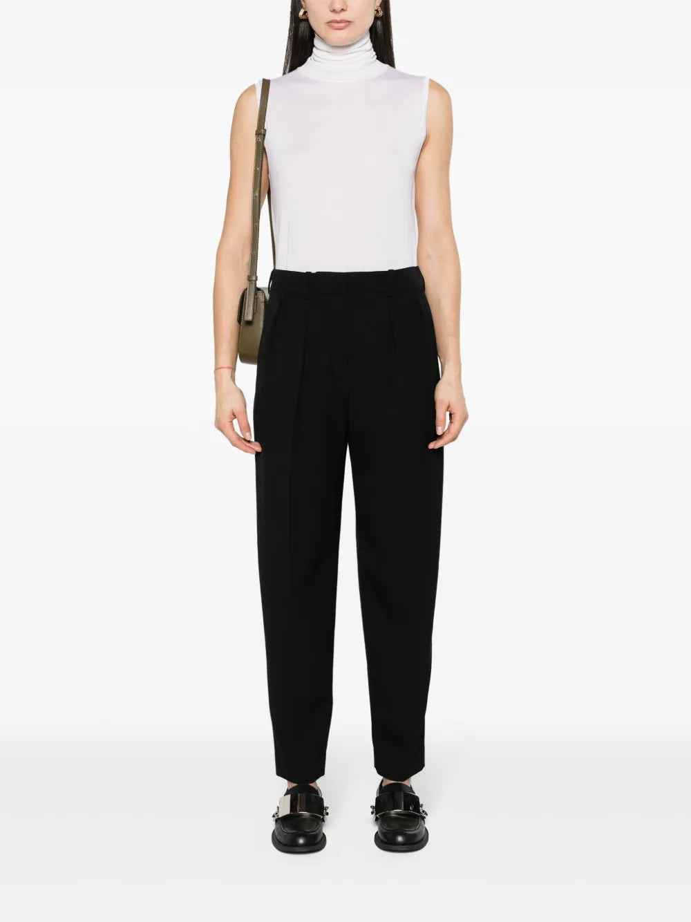 Roll-Neck Sleeveless Jumper
