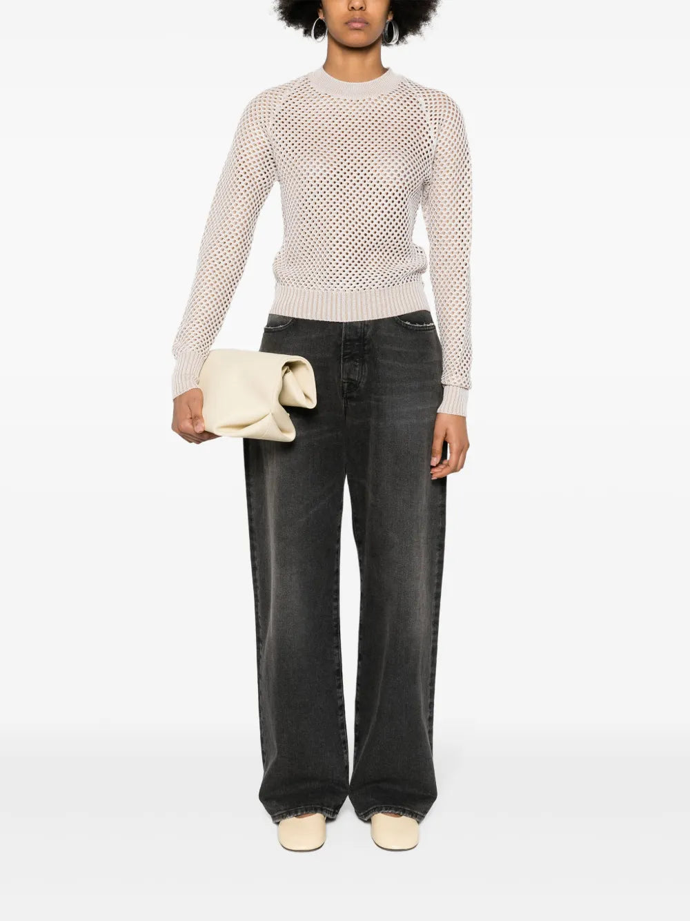 Open-Knit Jumper