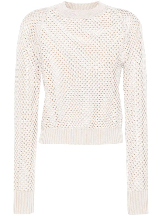 Open-Knit Jumper