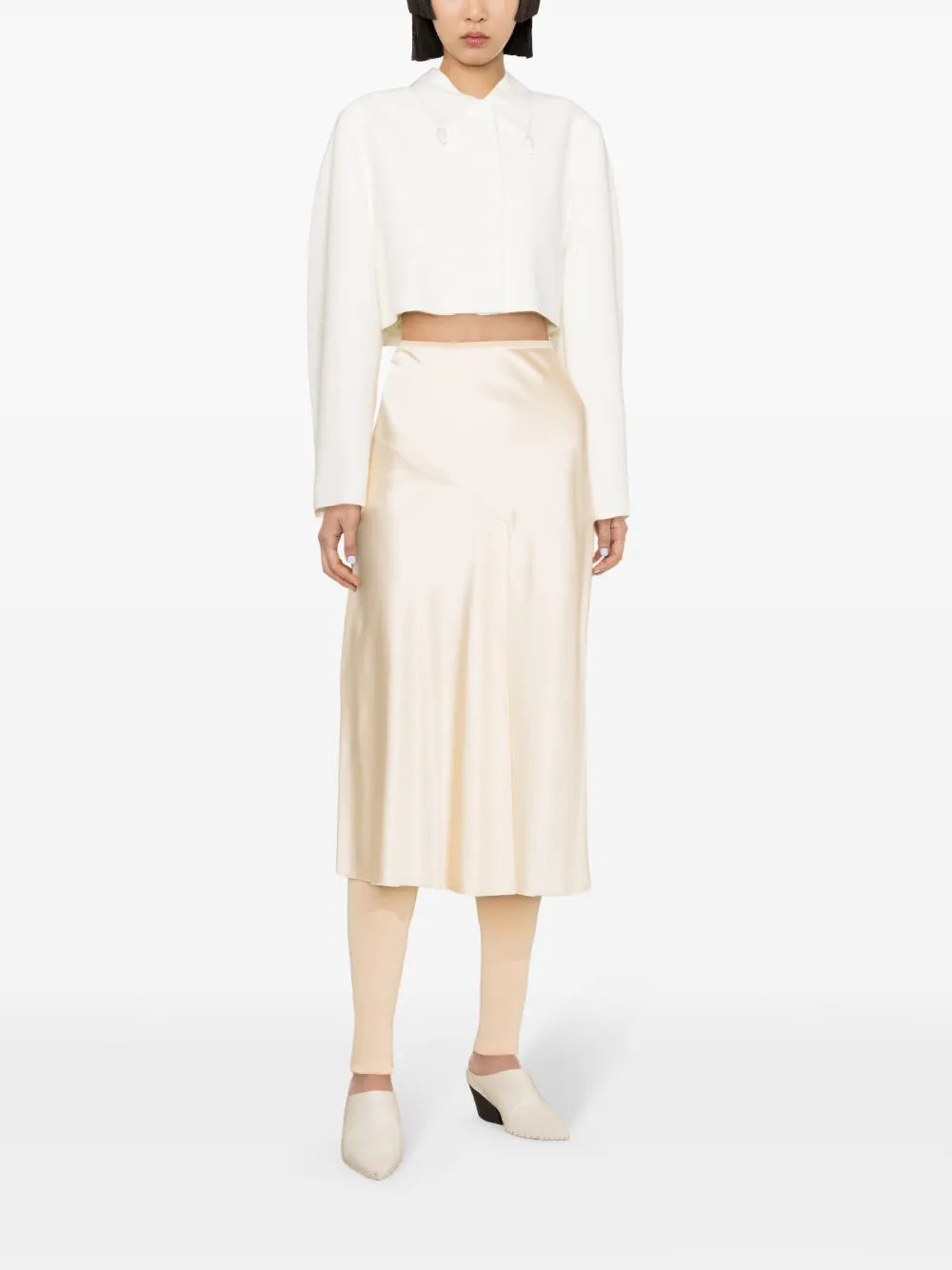 High-Waist Ribbed-Knit Leggings