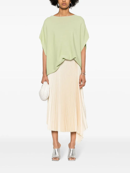 Beaded-Trim Sleeveless Sweater