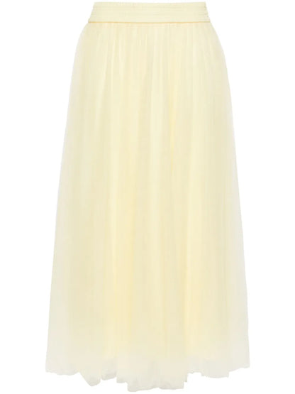 Tulle Midi Skirt