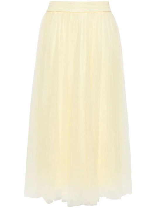Tulle Midi Skirt