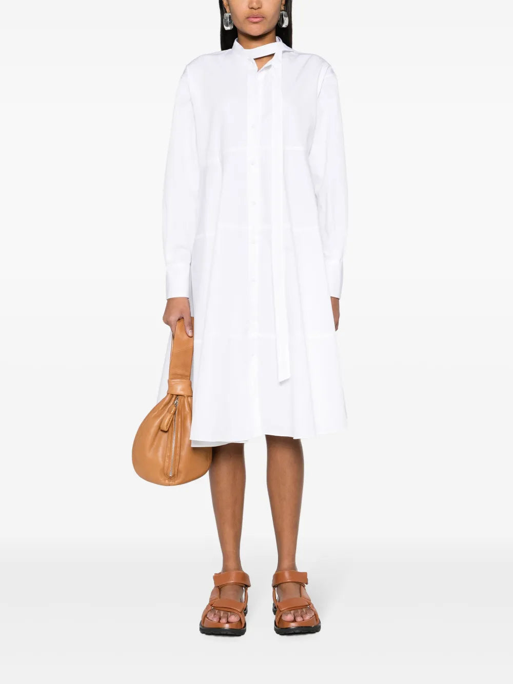 Poplin Shirt Dress