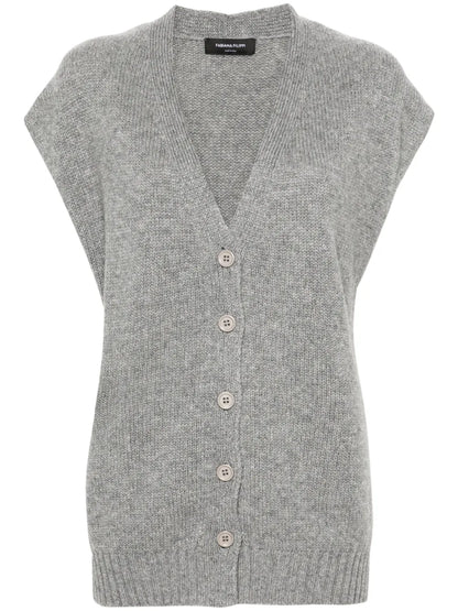 V-Neck Cashmere Vest